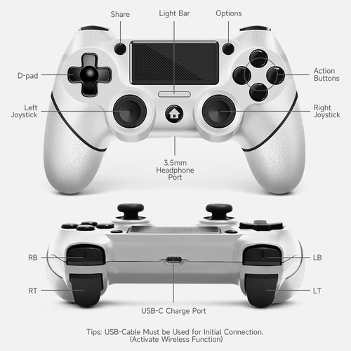Wireless controller for ps4 - wireless,